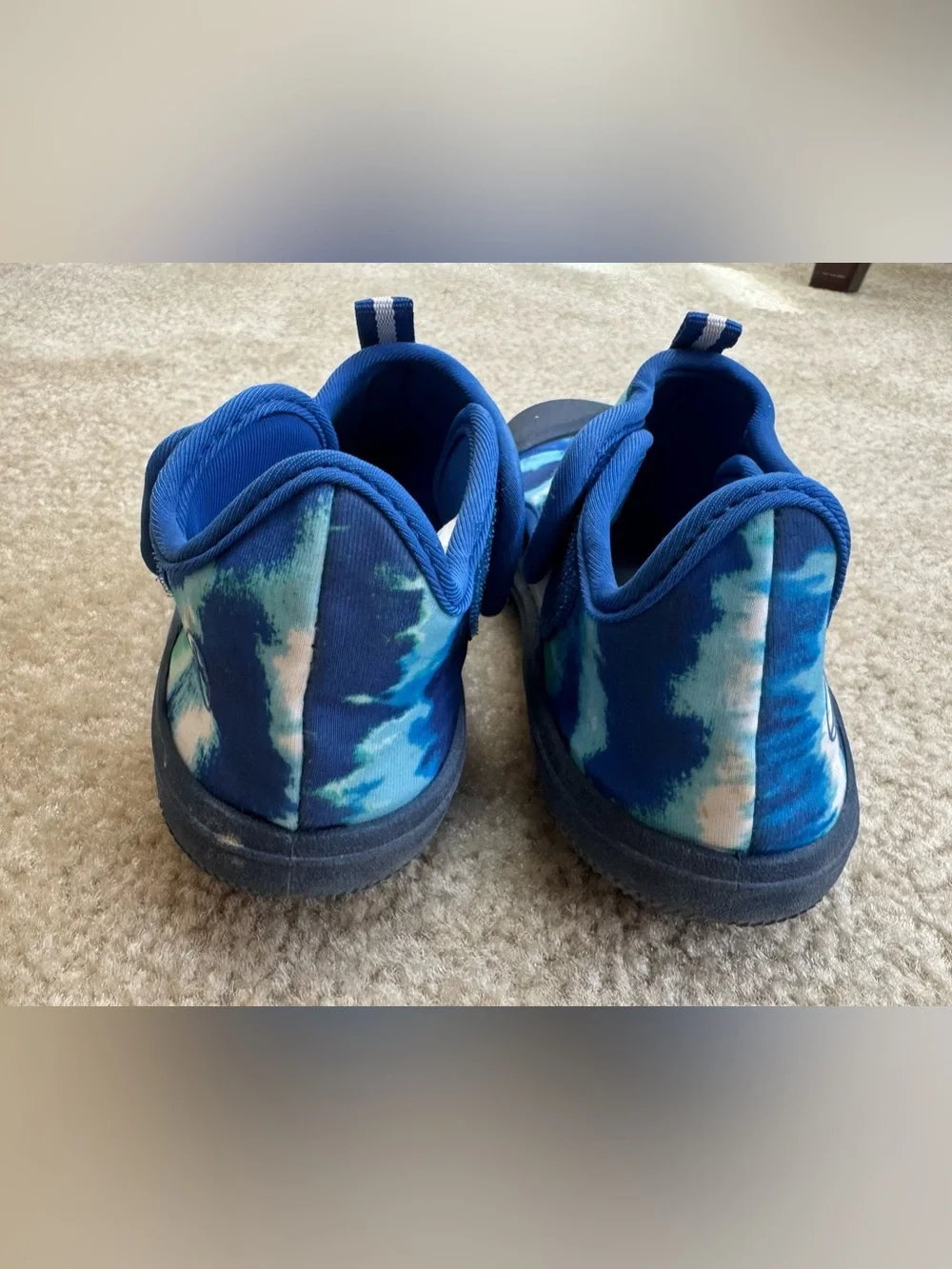 Lands' End Sz 13 Youth Blue Youth Slip-On Water/Beach Shoes